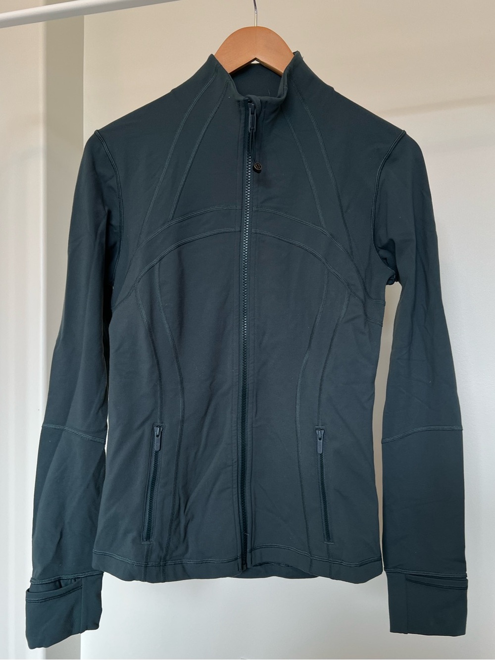 Lululemon Define Jacket teal size 8